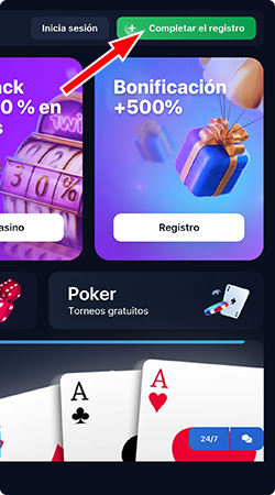 1Win registro