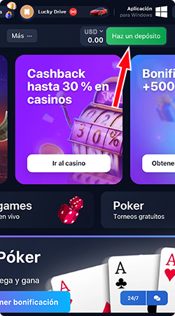 1Win Venezuela depósito