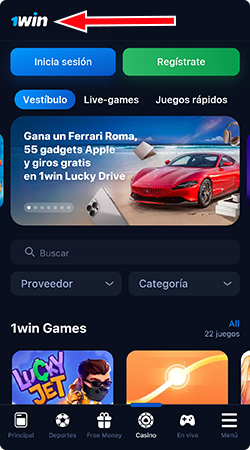 Acceso a 1Win Login Venezuela